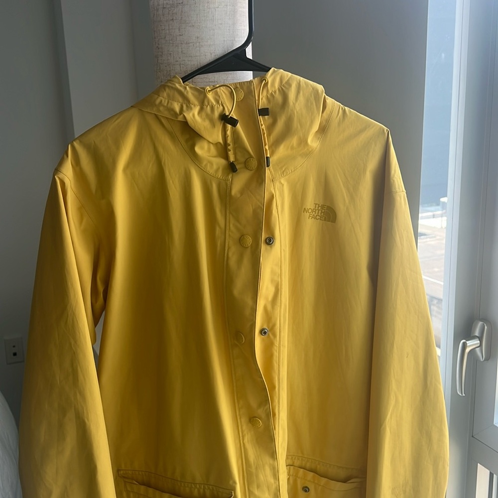 The north face rain jacket